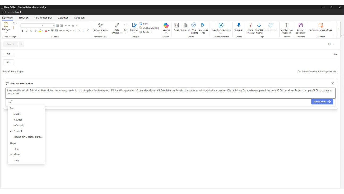 Copilot für M365_Outlook