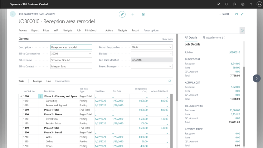 Cloud ERP Microsoft