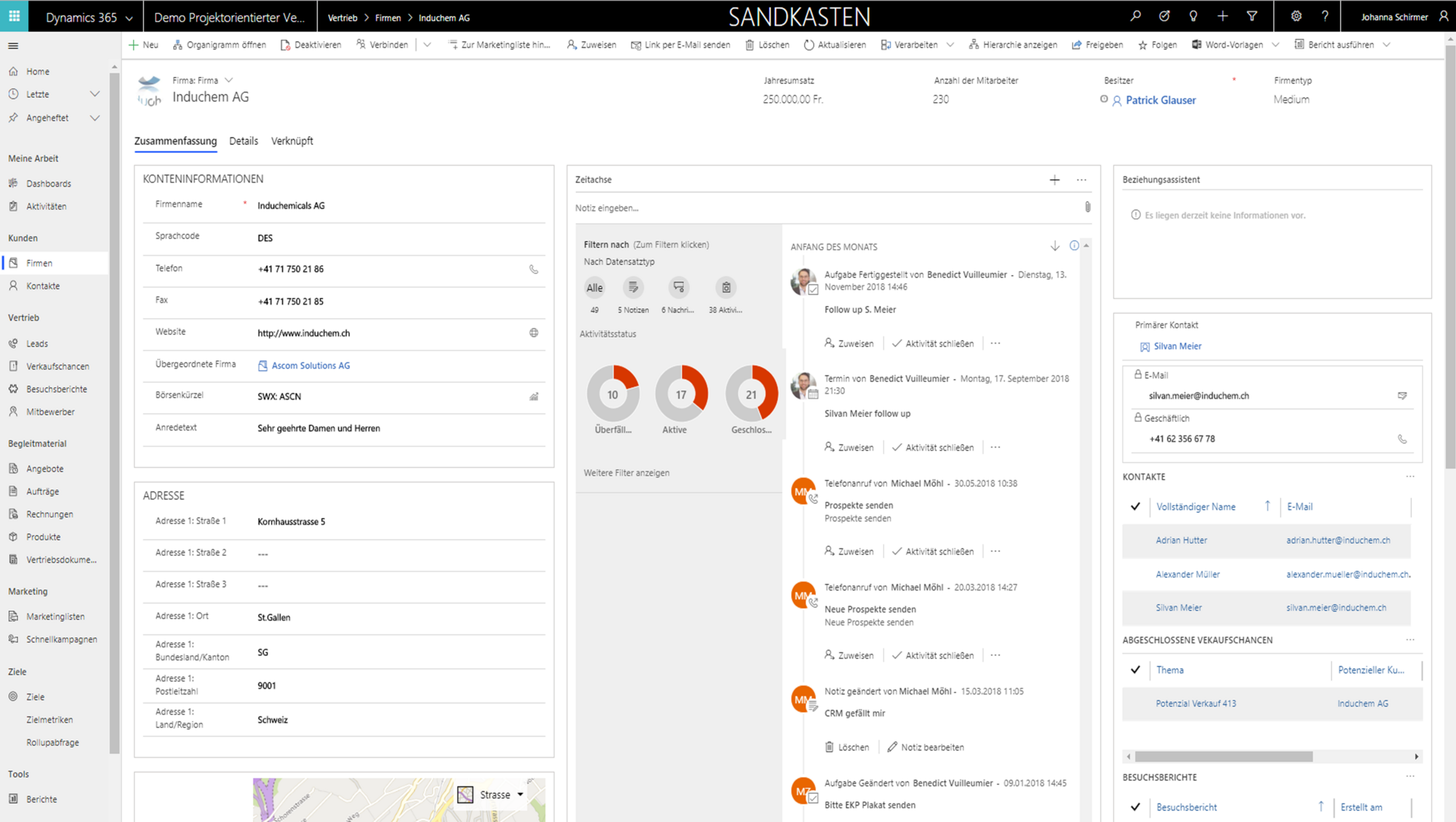 360 Grad Kundensicht CRM