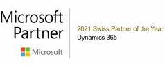 Auszeichnung Swiss Dynamics 365 Partner of the Year 2021