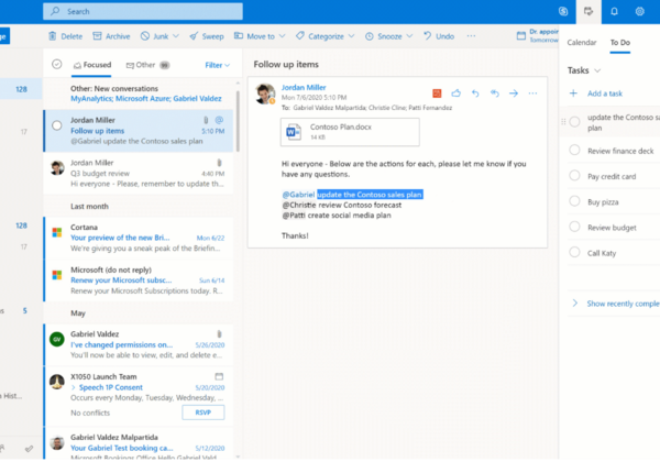 Textpassagen direkt als Aufgabe anlegen