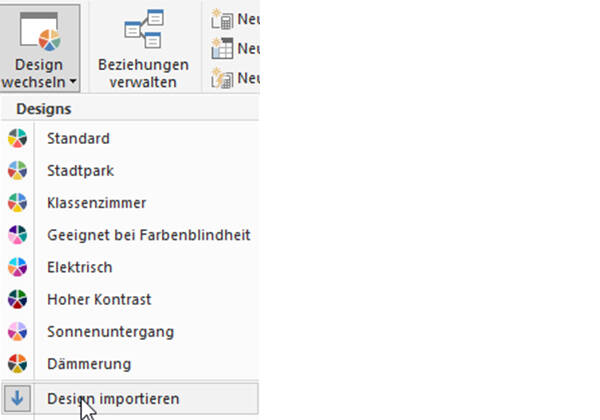 Designvorlagen-PowerBI