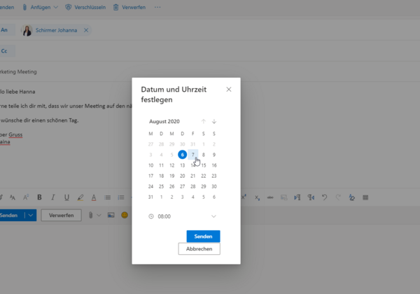 Mailversand_steuern_Outlook