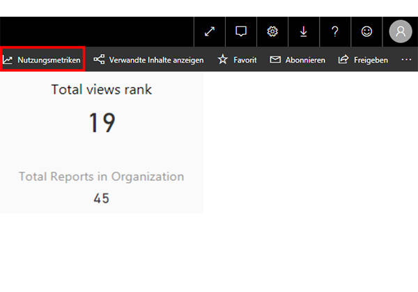 Nutzermetrik-PowerBI
