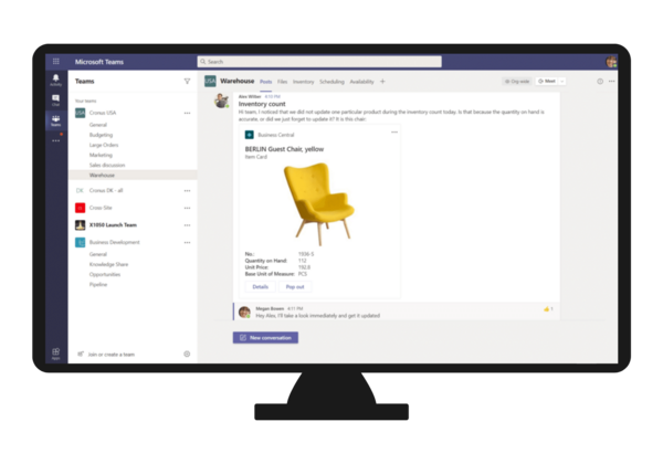 Grafik Dynamics 365 - Microsoft_365_Integration