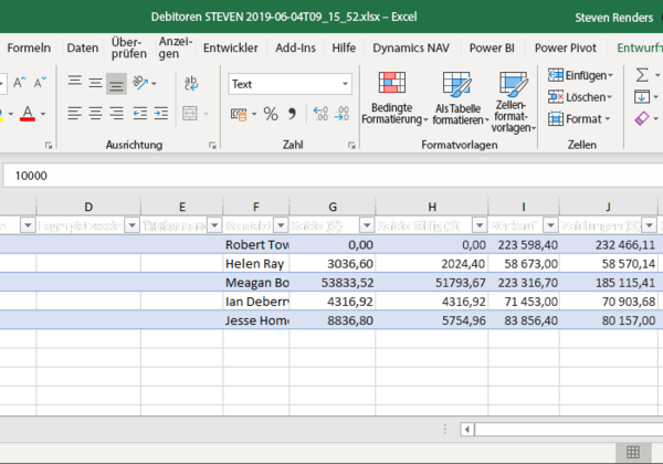 open-excel-result