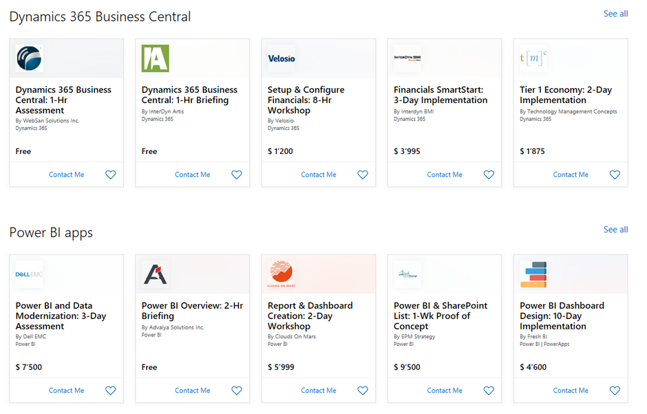 App Store Business Central