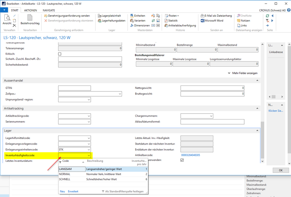 Zyklische-Inventur-Microsoft-Dynamics-NAV-2016