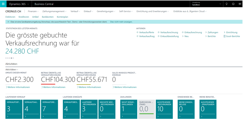 Microsoft Dynamics 365 Business Central