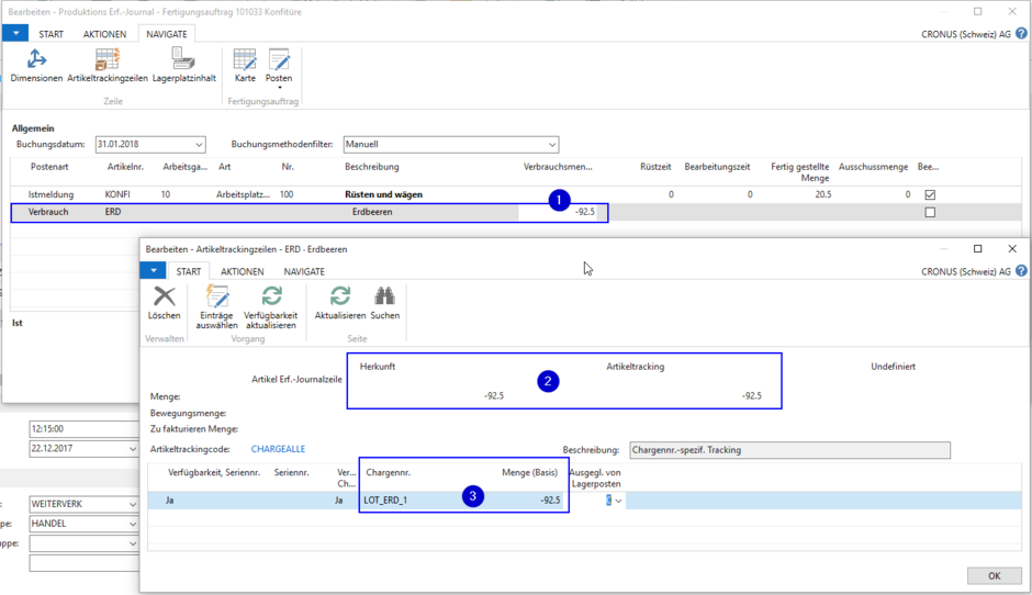 Lebensmittel ERP Software