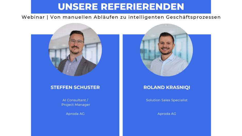 Referierende_Webinar_von manuellen Abläufen zu intelligenten Geschäftsprozessen