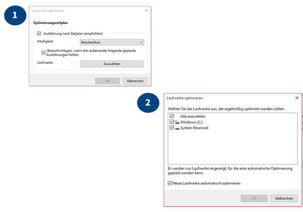 Defragmentierung